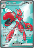 Scizor EX 195/162 Temporal Forces Pokemon Card NM