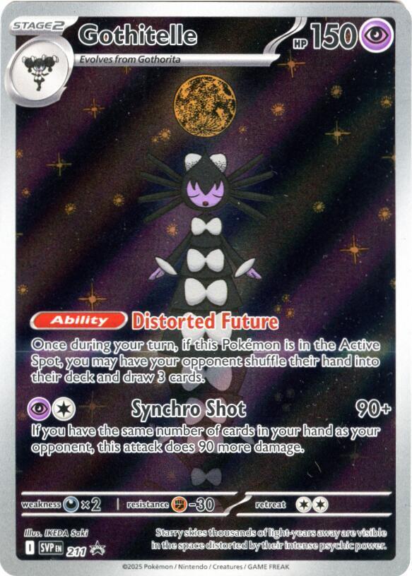 Gothitelle - SVP 211 - Black Star Promo - Pokemon Card - NM/M
