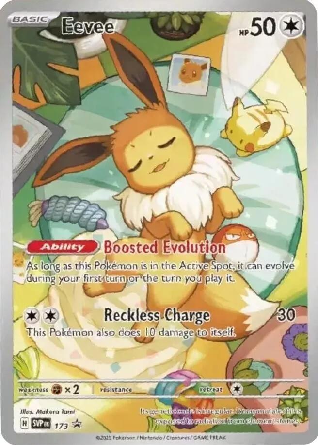 Eevee - SVP 173 - Black Star Promo - Pokemon Card