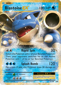 Blastoise EX Rare 21/108 Pokemon TCG Evolutions NM