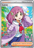 Lacey - 166/142 - Stellar Crown - Scarlet & Violet - Pokémon Card TCG - NM/M