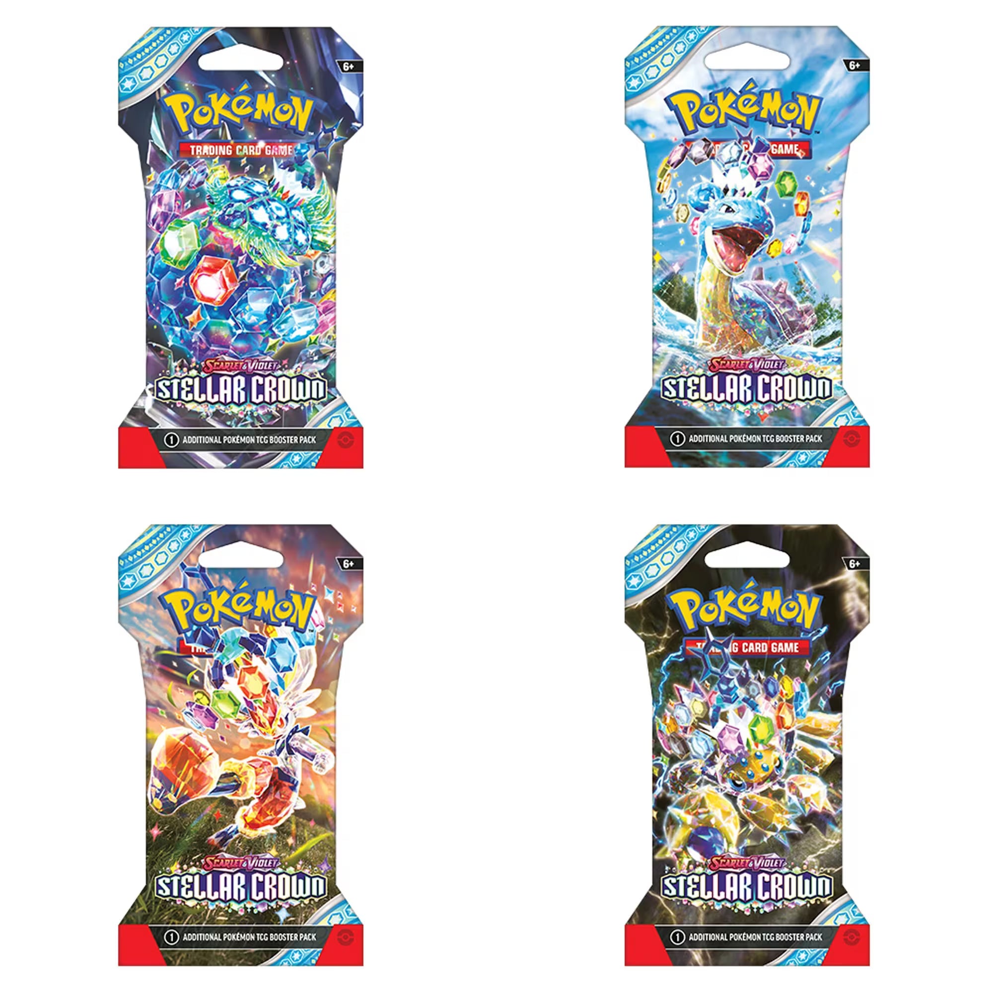 Pokemon TCG: Scarlet & Violet—Stellar Crown Blister Pack - Assorted